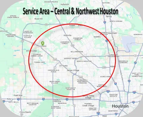 Bug Exterminator Service Area Map